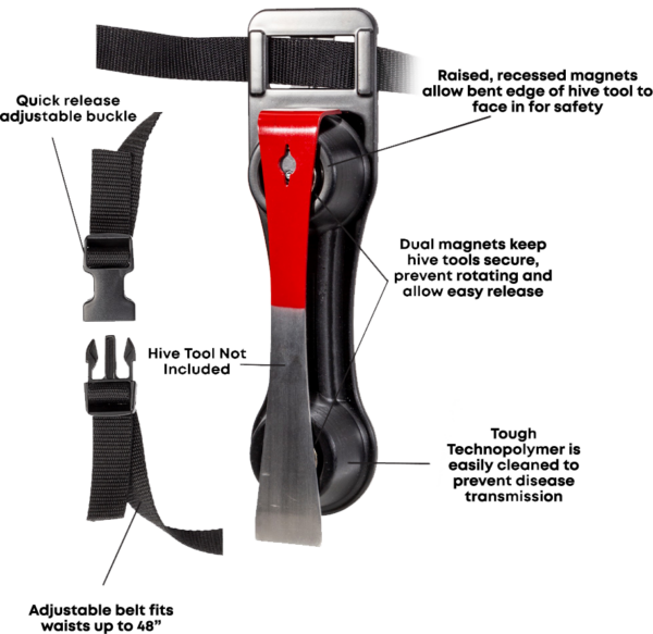 Ultimate Magnetic Hive Tool Holder | Your Hive Tool, Always at Hand - Image 3